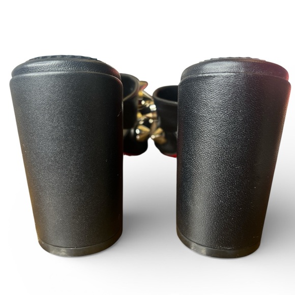 Christian Louboutin Spika Club 85 Black Leather Spike Mule Heels NEW Size 36 - Picture 5 of 8